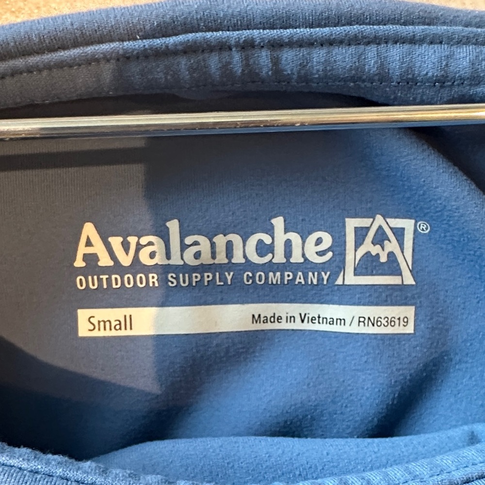 Avalanche Sky Blue High Rise Leggings